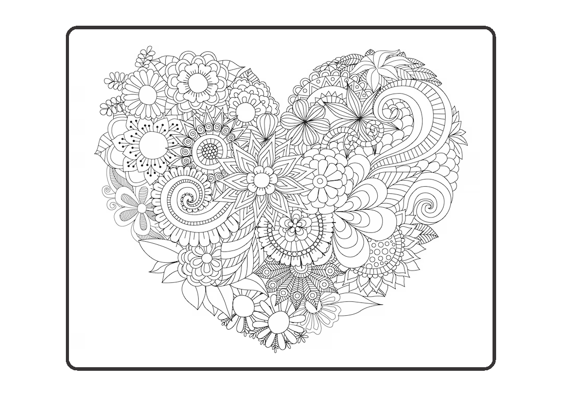 Livro para colorir Flores - Capa Amarelo - Imagem 5